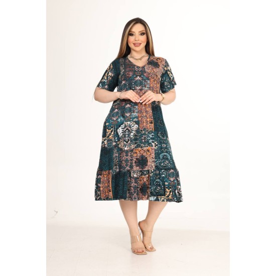 225391 patterned DRESS