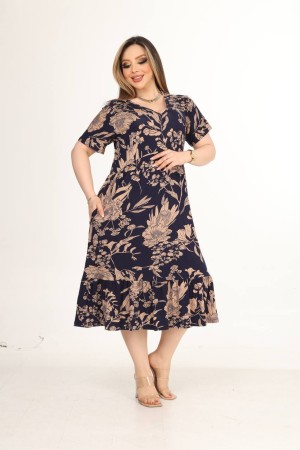 225393 patterned DRESS