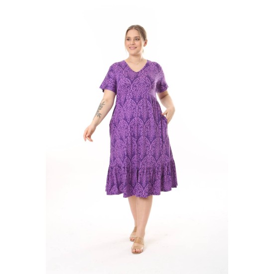 225397 patterned DRESS