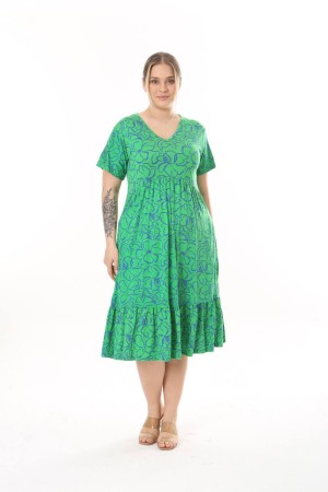 225398 patterned DRESS