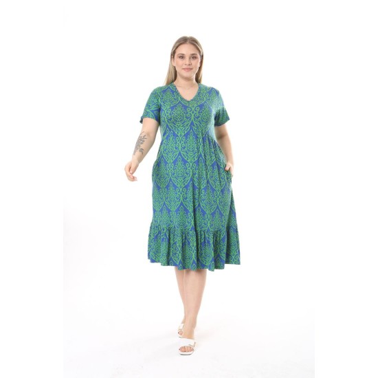 225399 patterned DRESS