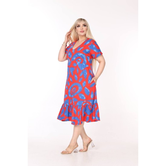 225405 patterned DRESS