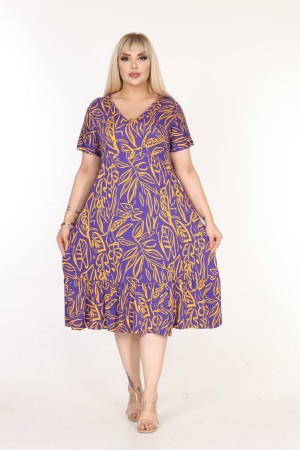 225411 patterned DRESS