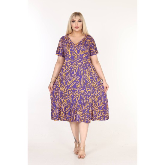 225411 patterned DRESS