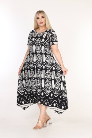 225418 patterned DRESS