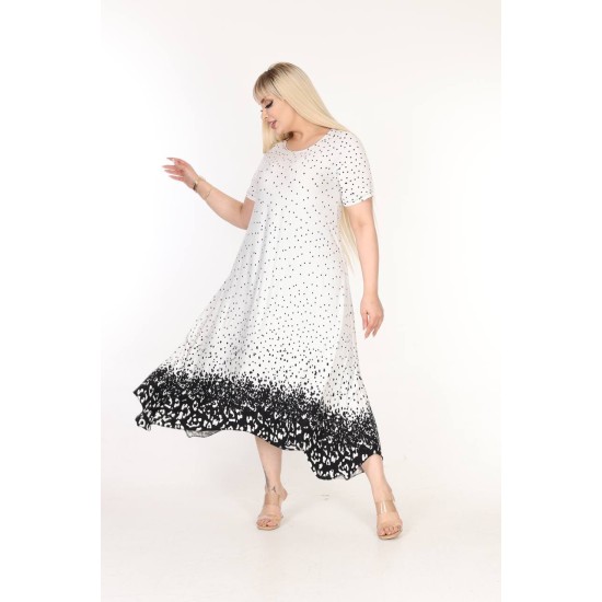 225419 patterned DRESS