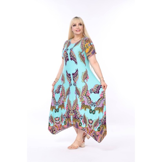 225423 patterned DRESS