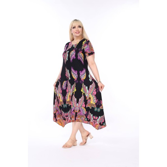 225424 patterned DRESS