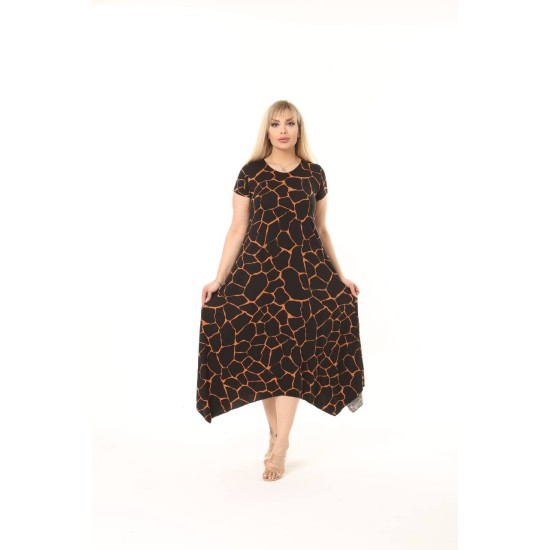 225434 patterned DRESS