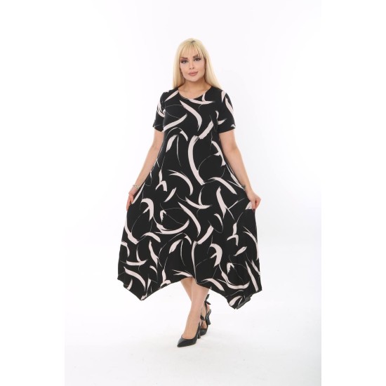225441 patterned DRESS