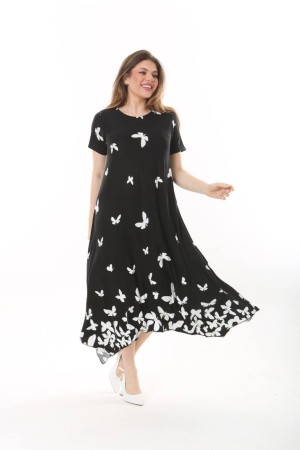 225444 patterned DRESS