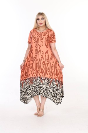 225449 patterned DRESS