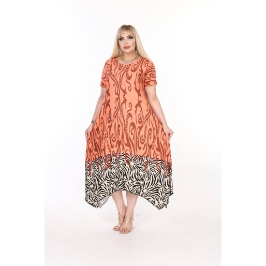 225449 patterned DRESS