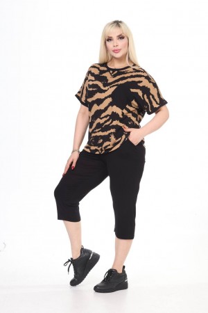 225455 patterned Track suitcase