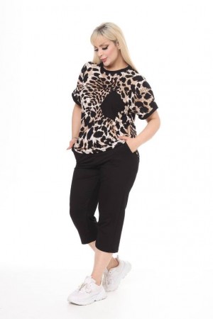 225458 patterned Track suitcase