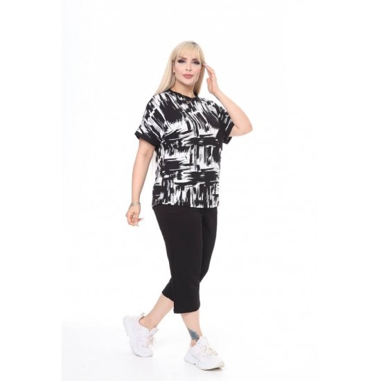 225459 patterned Track suitcase