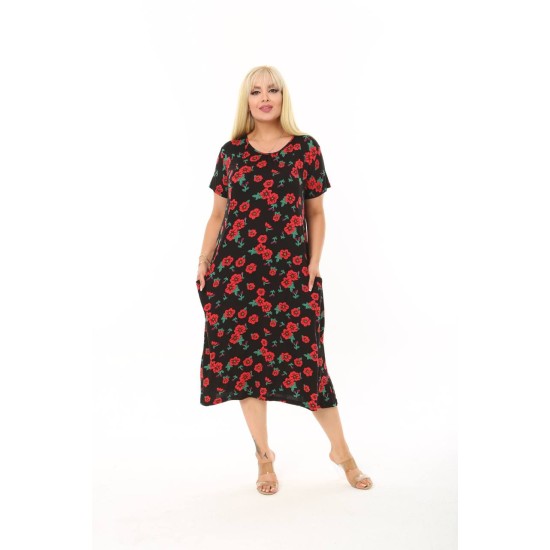 225469 patterned DRESS