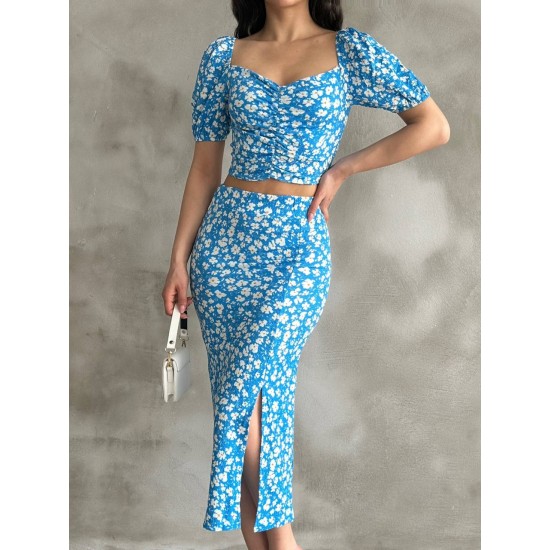 225659 patterned Skirt