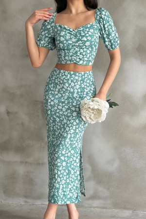 225661 patterned Skirt