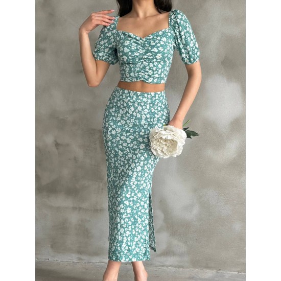 225661 patterned Skirt