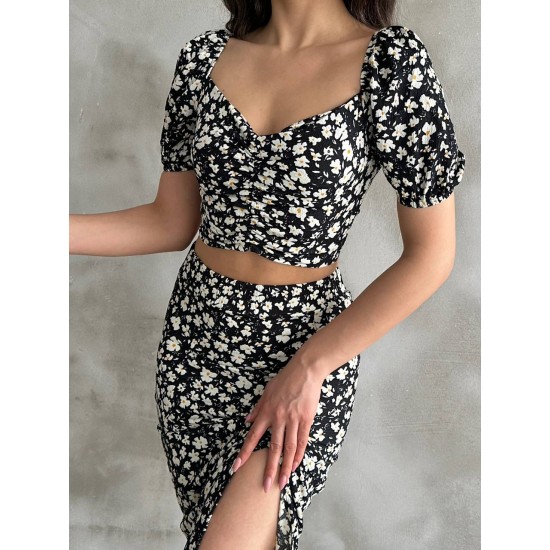 225662 patterned Skirt