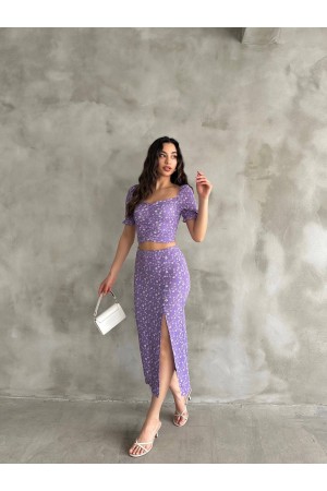 225664 TOPTAN DESENLİ ETEK TAKIM