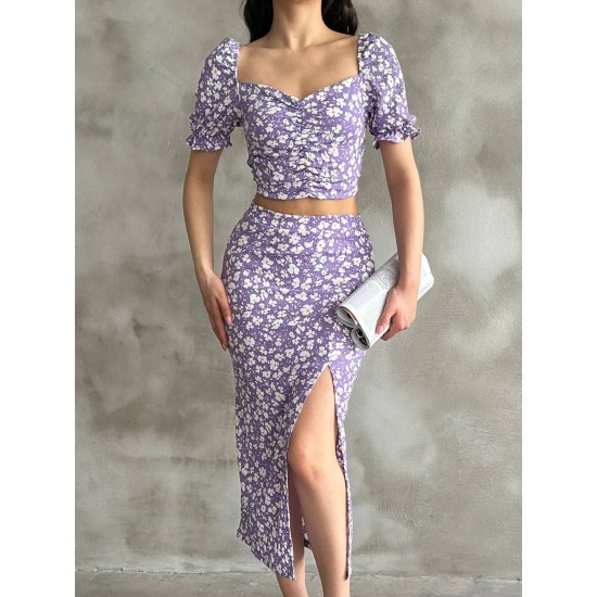 225671 patterned Skirt