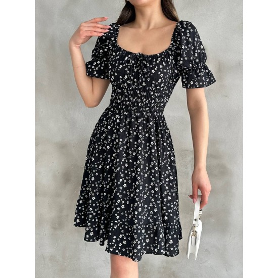225672 patterned DRESS