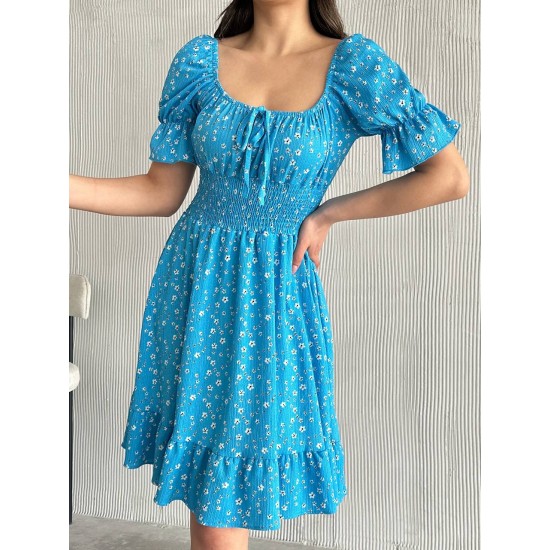 225673 patterned DRESS