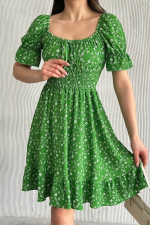 225674 patterned DRESS