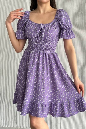 225676 patterned DRESS