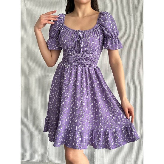 225676 patterned DRESS