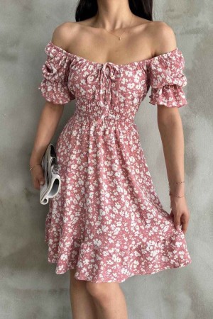 225677 patterned DRESS