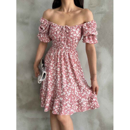 225677 patterned DRESS
