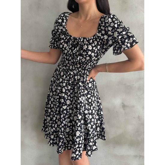 225679 patterned DRESS