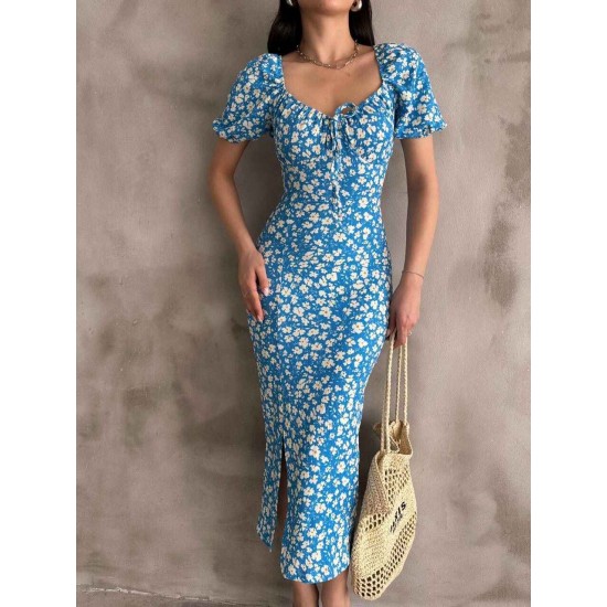 225690 patterned DRESS