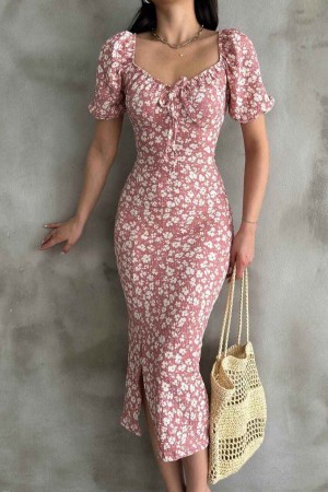 225692 patterned DRESS