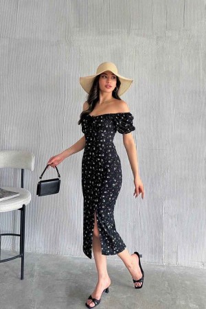 225698 patterned DRESS