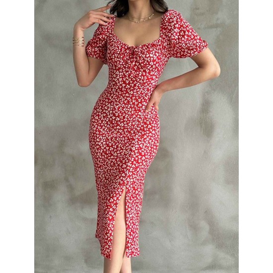 225699 patterned DRESS