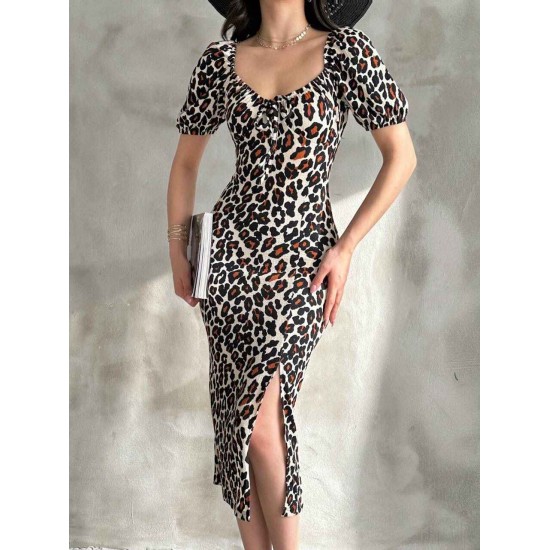 225700 patterned DRESS