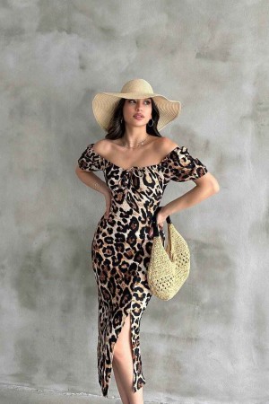 225701 patterned DRESS