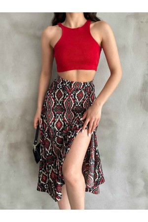225702 TOPTAN DESENLİ ETEK