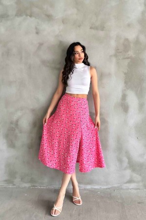 225709 TOPTAN DESENLİ ETEK