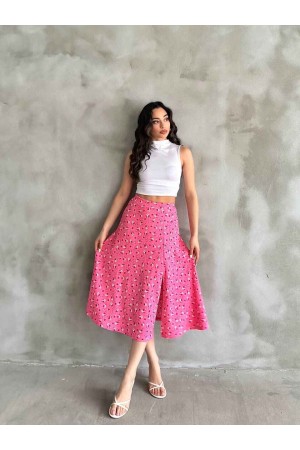 225709 TOPTAN DESENLİ ETEK