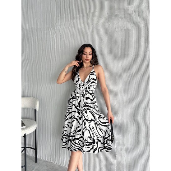 225720 patterned DRESS