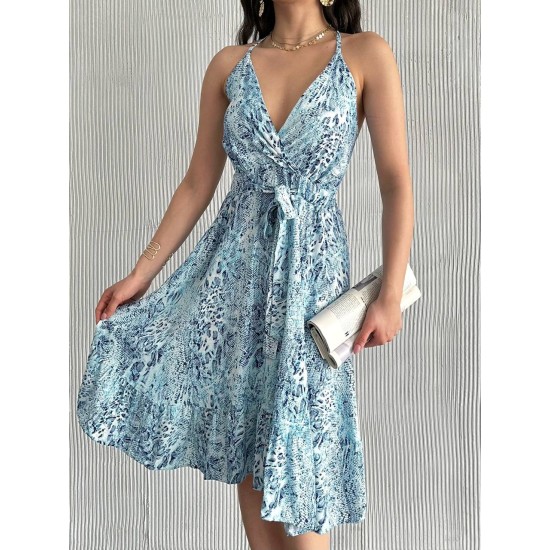 225721 patterned DRESS
