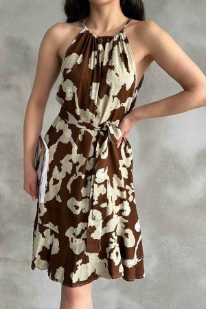 225723 patterned DRESS
