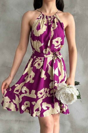 225726 patterned DRESS