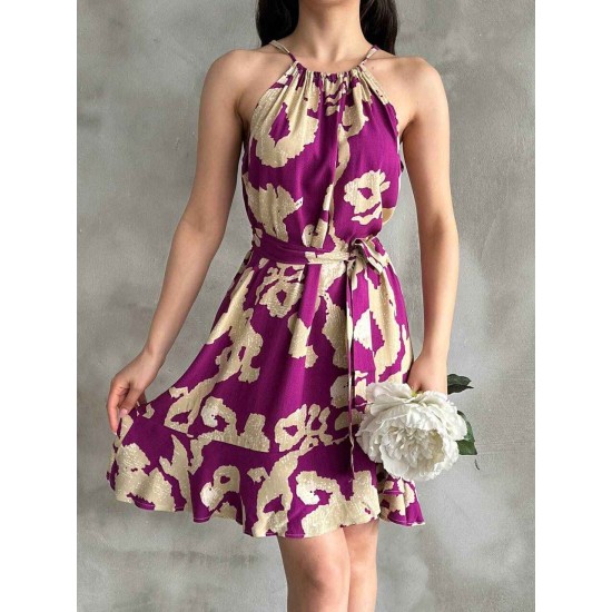 225726 patterned DRESS