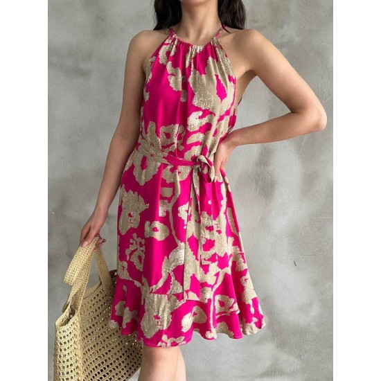 225727 patterned DRESS